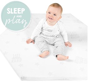 Materasso per bambini in schiuma sfoderabile 99x114 cm Safe Asleep® – Roba