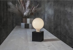 Piede di lampada nero 10 cm Box - Star Trading