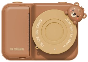 Macchina fotografica istantanea per bambini Zoo Print - orso