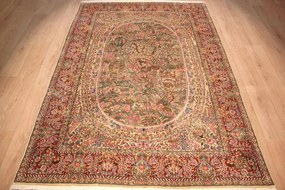 Kerman Tappeto persiano 180x260 (Iran) Annodato A Mano