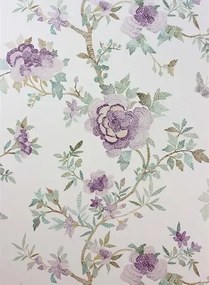 Tapete Perdana von Osborne & Little - Lilac/ Aqua