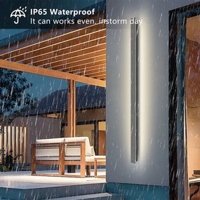 Brilagi - Applique da esterno LINEAR LED/32W/230V 3000K IP65 antracite