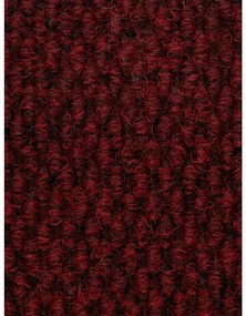 Tappeto per interno ed esterno in agugliato Majus Junior Grano 800 color Rosso