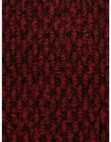 Tappeto per interno ed esterno in agugliato Majus Junior Grano 800 color Rosso