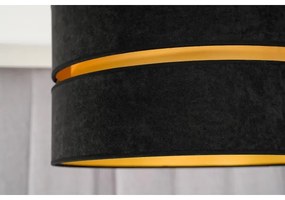 Duolla - Plafoniera DUO 1xE27/40W/230V diametro 40 cm nero/oro