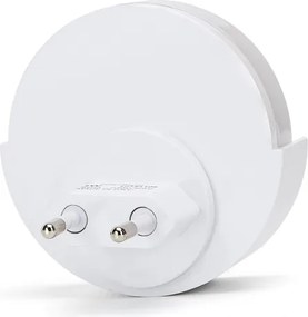 Aigostar - LED Luce notturna con sensore crepuscolare LED/1W/230V 6500K arrotondato