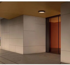 Redo 90155 - Plafoniera LED da esterno PONZA LED/16W/230V diametro 26 cm IP65