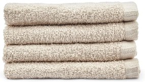 Set di asciugamani con asciugatura rapida beige in cotone 4 pz 30x30 cm Quick Dry – Catherine Lansfield