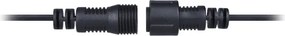 Brilagi - Catena decorativa LED da esterno GIRLANDA 25xE12 20m, nero, IP44, bianco caldo + telecomando
