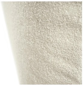 Puof a sacco marrone con rivestimento in bouclé Sofa Lounge – SLOWDOWN