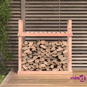 vidaXL Portalegna 110x35x108,5 cm in Legno Massello di Douglas