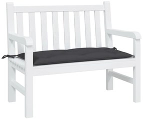 Cuscino Per Panca Nero 100x50x7 Cm İn Tessuto Oxford /