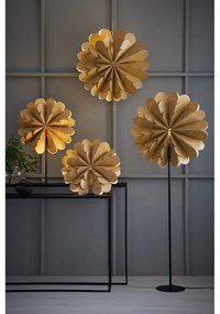 Decorazione luminosa a sospensione con motivo natalizio in oro ø 45 cm Maravilla - Markslöjd