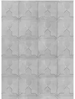 NLXL Tapete Moulded Cross by Nada Debs - NDE-03