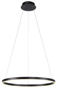 Leuchten Direkt 15394-13-LED Lampadario dimmerabile su corda RITUS LED/30W/230V nero