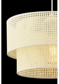Lampadario a sospensione su cavo ECHO 1xE27/60W/230V crema
