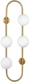 Lampada da parete APP1144-4W oro