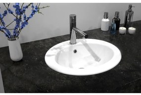 REA-U4122 - Lavabo da incasso DALIA 46x51,5 cm ceramica/bianco lucido