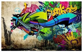 Carta da Parati Adesiva Graffiti Funky  Larghezza x Altezza Home decor 392x280