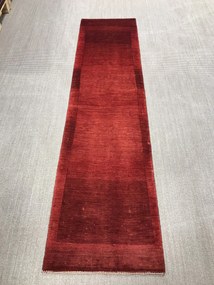 Loribaft Tappeto persiano 70 x 290 Rosso (Iran) Annodato A Mano