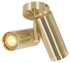 Faretto di design regolabile dorato 2 luci - Scopio Honey
