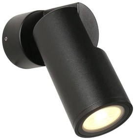 Zuma Line SJ14401 - Applique da esterno NOCTURNE 1xGU10/35W/230V IP65 nero