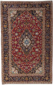 Kashan Tappeto persiano 200x320 Rosso (Iran) Annodato A Mano