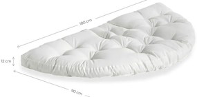 Design OUT™ Nido White Outdoor Sofa Chair Out Niddo - Karup Design