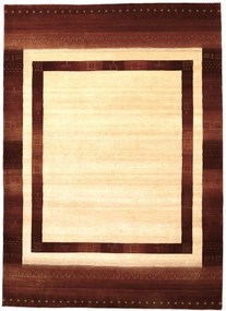 Loribaft Tappeto 350x250 Beige (Indian) Annodato A Mano