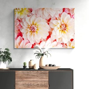 Stampa su tela – Fiori delicati di dalia