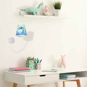 Applique per bambini DOLPHIN 1xE14/40W/230V