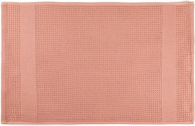 Set di asciugamani goffrati color salmone 2 pz 40x60 cm Betty – Foutastic
