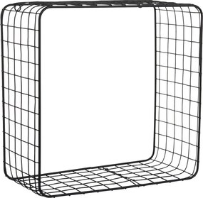 Mensole in set nere in acciaio 2 pz 35 cm Reja – PT LIVING