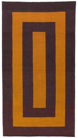 Kilim Tappeto persiano 220 x 120 Rosso (Iran) Tessuto A Mano