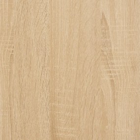 Credenza Rovere Sonoma 70x35,5x67,5 cm in Legno Multistrato