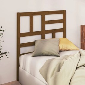 Testiera Per Letto Ambra 106x4x104 Cm İn Legno Massello Di Pino /