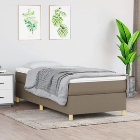 Giroletto Senza Materasso Tortora 90x200 Cm Tessuto /