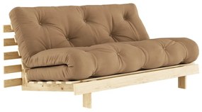 Divano letto marrone 160 cm Roots - Karup Design