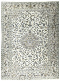 Kashan Tappeto persiano 410 x 300 Beige (Iran) Annodato A Mano