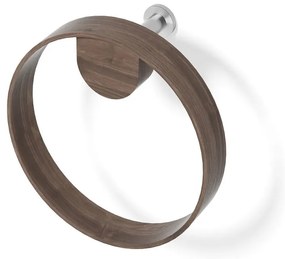 Porta asciugamani da parete in legno di noce Yoku - Wireworks
