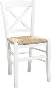 HALLIE - sedia croce in legno massello