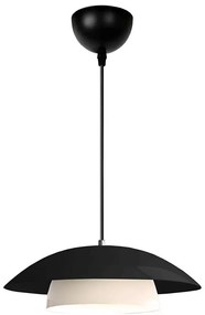 Lampadario a sospensione con cavo MOONLIGH 1xE27/40W/230V nero