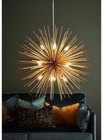 Lampada a sospensione color oro con paralume in metallo 72x72 cm Soleil - Markslöjd