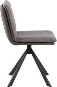 Sedia da pranzo grigia Flynn - Actona