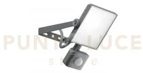 Proiettore led 10w cct silver ip65 led-axel-10-sil