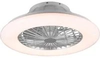 Plafoniera Ventilatore da Interno a led in PLASTICA Titanio