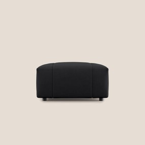 Giotto pouf in morbida microfibra effetto velluto impermeabile idrorepellente T09