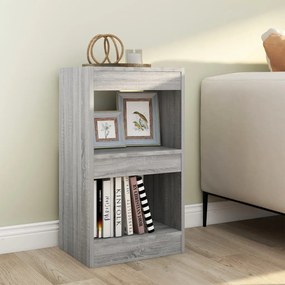 Libreria/divisorio Grigio Sonoma 40x30x72 Cm /
