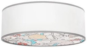 Plafoniera per bambini KIDDY 2xE27/40W/230V bianco/beige