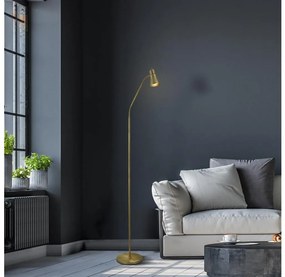 Searchlight EU1007AB - Lampada da terra FUSION 1xGU10/10W/230V